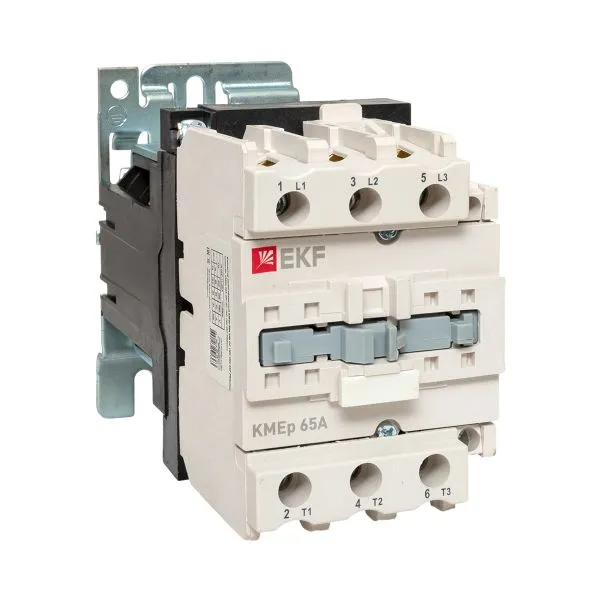 Контактор КМЭп малогабаритный 65А 24В DC 1NO 1NC EKF PROxima ctr-s-65-24-nc-p