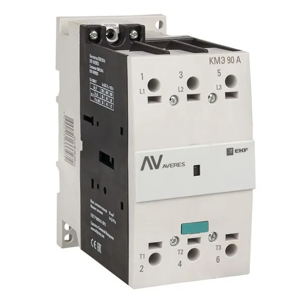 接触器 КМЭ 90A 230V AC EKF AVERES ctr-s-90-00-230-av