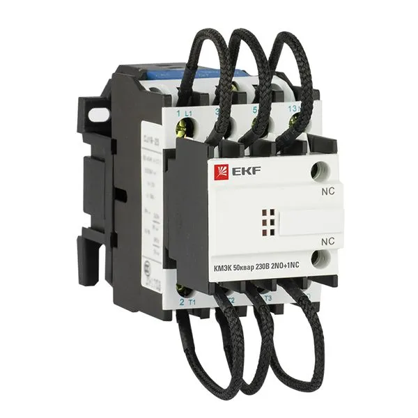 Контактор для конденсатора КМЭК 50квар 230В 2NО+1NC EKF PROxima ctrk-s-110-50-230