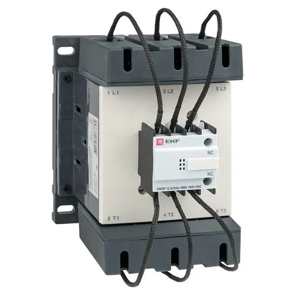 Capacitor contactor KMEK 50 kvar 400V 2NO+1NC EKF PROxima ctrk-s-110-50-400
