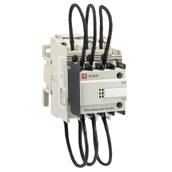 Контактор для конденсатора КМЭК 20квар 230В 2NО+1NC EKF PROxima ctrk-s-43-20-230