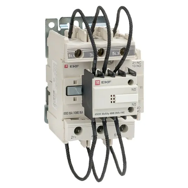 Контактор для конденсатора КМЭК 40квар 400В 2NО+1NC EKF PROxima ctrk-s-95-40-400