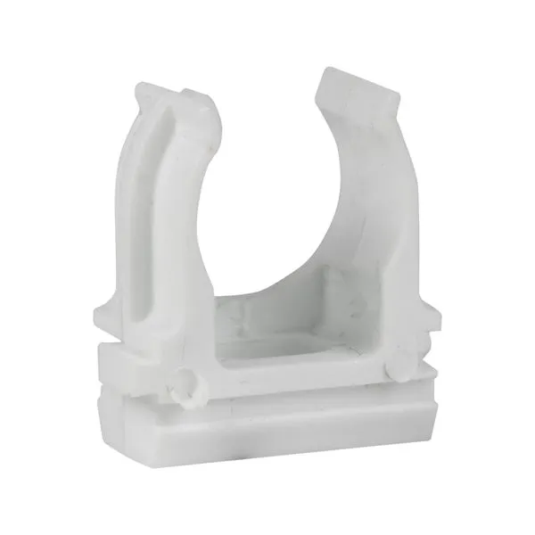 Крепеж-клипса d25 мм (10 шт) белая EKF-Plast derj-z-25-white EKF