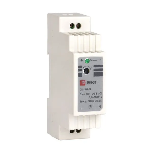 Power supply 24V DR-15W-24 EKF PROxima dr-15w-24
