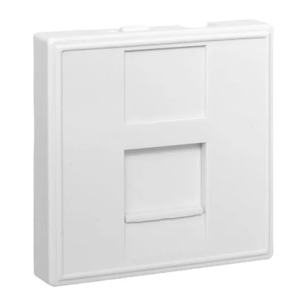 Розетка RJ45 кат. 6, 2 модуля EKF E2MK016-135-10
