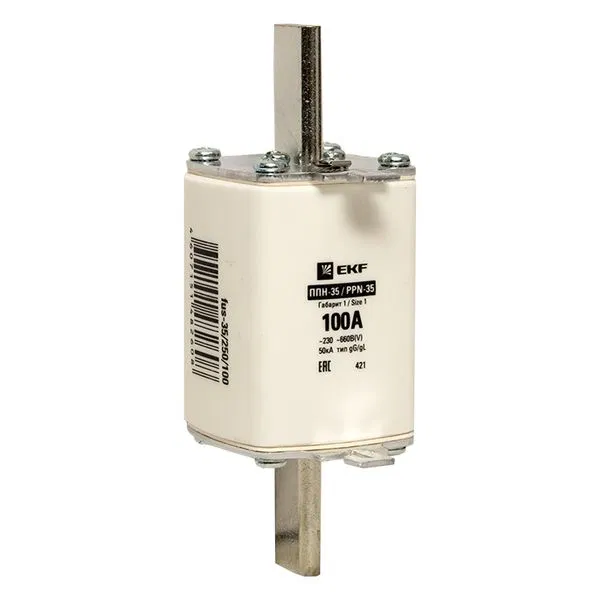 Fuse Link PPN-35 250/100A Size 1 EKF fus-35/250/100