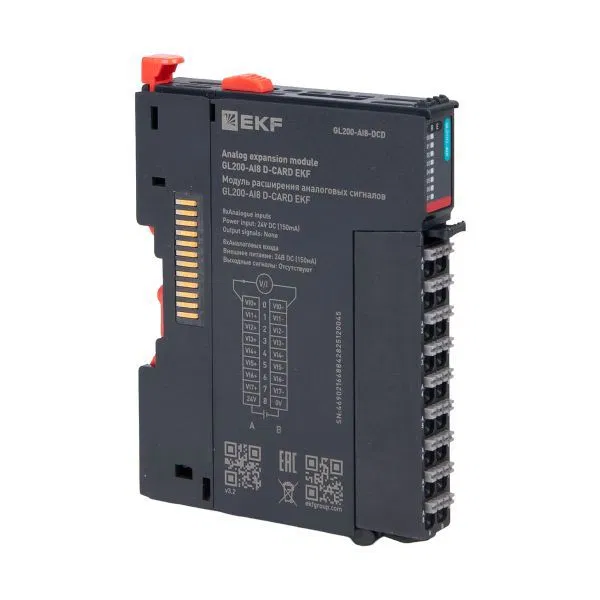 GL200-AI8 D-CARD EKF GL200-AI8-DCD analog signal expansion module