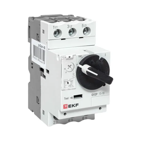 Motor protection circuit breaker GV2P 13-18A EKF gv2pm-18