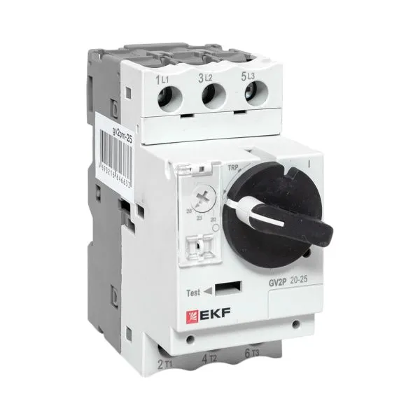 Motor protection circuit breaker GV2P 20-25A EKF gv2pm-25