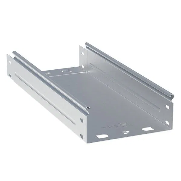Лоток листовой неперфорир. 600х50 L3000 сталь 1.2мм HDZ EKF L5060000-1.2-HDZ L5060000-1,2-HDZ
