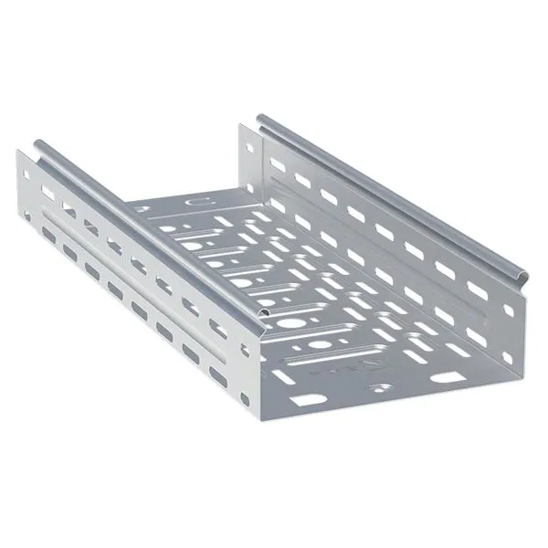 Лоток перфорированный 80x200x3000-1,0 мм EKF L8020001-1