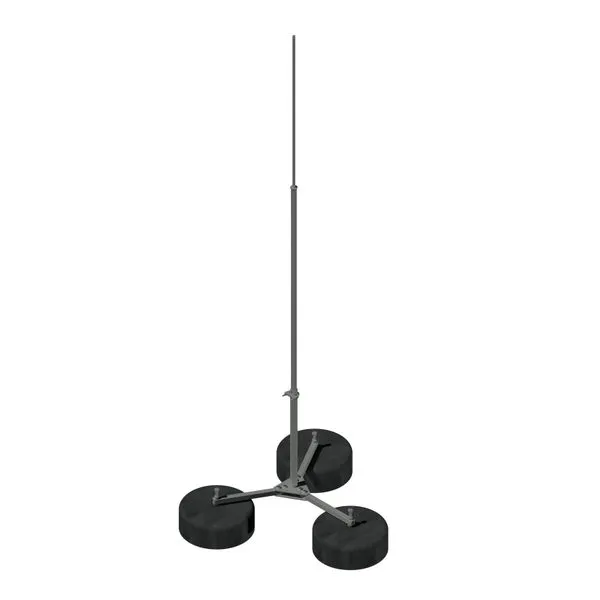 Мачта молниеприемная стальная оцинкованная L=7м EKF lp-stl7000