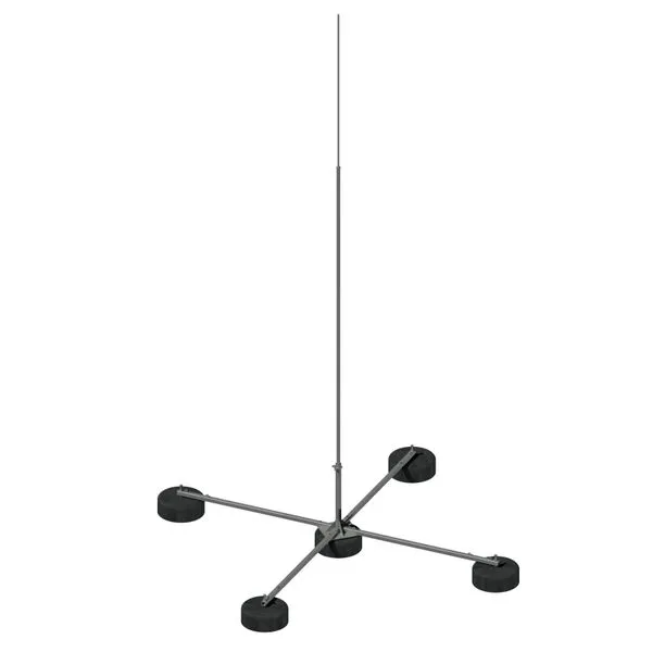 Мачта молниеприемная стальная оцинкованная L=8м EKF lp-stl8000