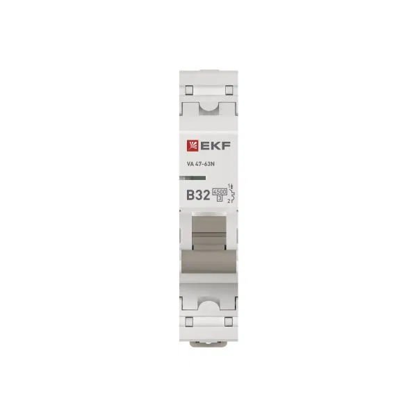 Circuit breaker VA 47-63N 1P 32A (B) 4.5 kA PROXIMA EKF M634132B