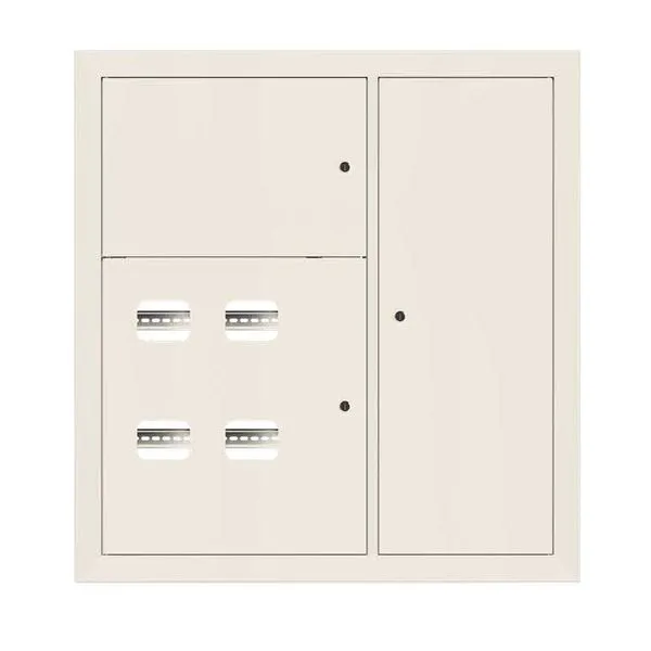 Floor shield 4 sq. RAL9001 (1000x950x150) EKF Basic mb28-v-4-r9001