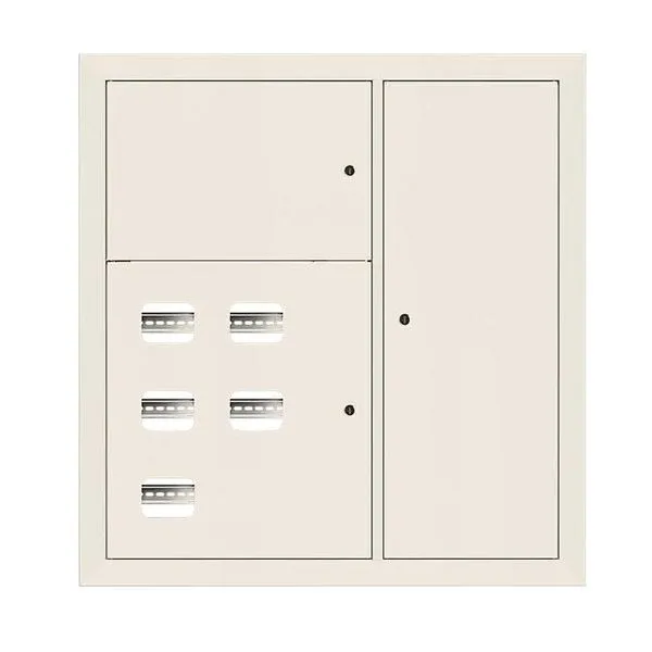 Щит этажный 5 кв. RAL9001 (1000x950x150) EKF Basic mb28-v-5-r9001