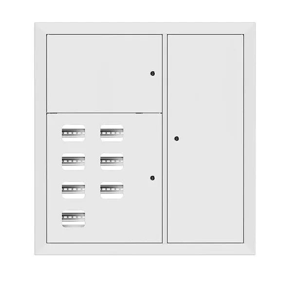 Щит этажный 7 кв. RAL9003 (1000x950x150) EKF Basic mb28-v-7-r9003
