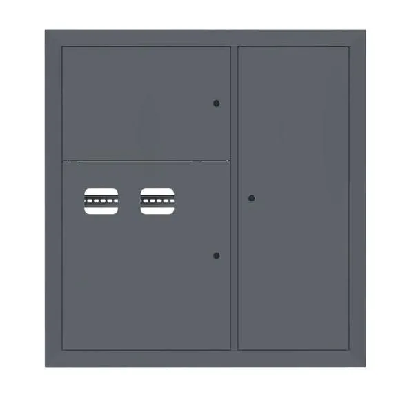 Floor panel 2 kw. RAL7024 (1000x950x150) EKF PROxima mb29-v-2-ral7024