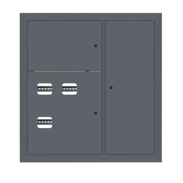 Щит этажный 3 кв. RAL7024 (1000x950x150) EKF PROxima mb29-v-3-ral7024