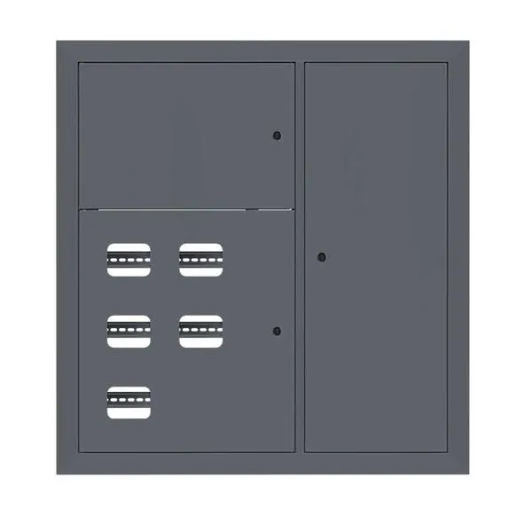 Floor distribution board 5 kW. RAL7024 (1000x950x150) EKF PROxima mb29-v-5-ral7024
