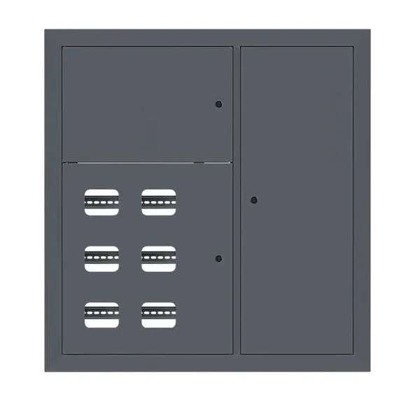 Floor distribution board 6 sq. RAL7016 (1000x950x150) EKF PROxima mb29-v-6-ral7016