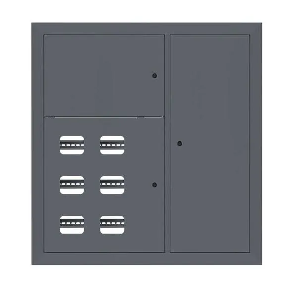 Щит этажный 6 кв. RAL7024 (1000x950x150) EKF PROxima mb29-v-6-ral7024