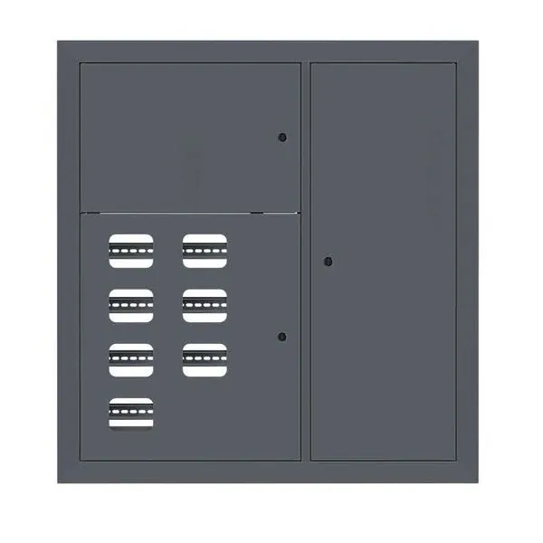 Floor distribution board 7 modules RAL7016 (1000x950x150) EKF PROxima mb29-v-7-ral7016