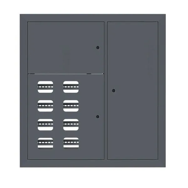 Щит этажный 8 кв. RAL7016 (1000x950x150) EKF PROxima mb29-v-8-ral7016