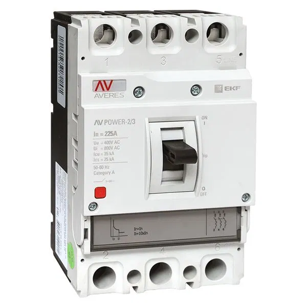 AV POWER-2/3 225A 35kA TR 自动断路器