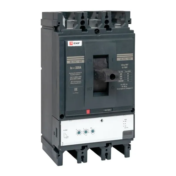 Выключатель автоматический 3п 400/225А 45кА ВА-99C Compact NS PROxima EKF mccb99C-400-225