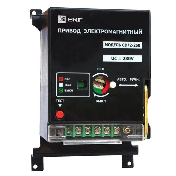 电机驱动器用于 ВА-99С 100/160/250 4P AC 230В EKF mccb99c-a-20n