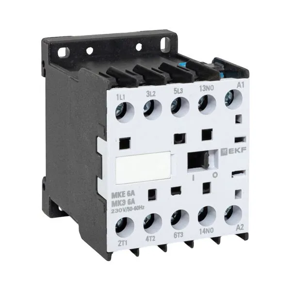 Миниконтактор МКЭ 6А 230В 1NO EKF PROxima Mctr-s-6-230