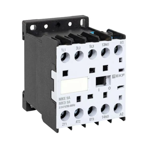Mini contactor MKE 9A 230V 1NO EKF PROxima Mctr-s-9-230