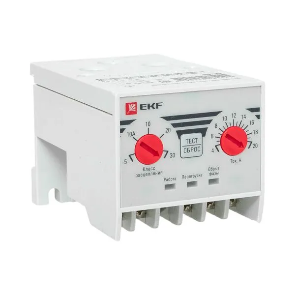 Реле защиты двигателя MPR 20А EKF PROxima mpr-20