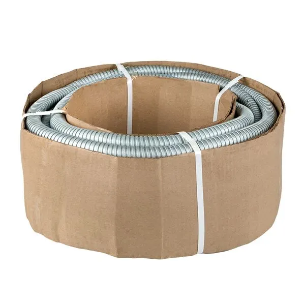 Flexible metal conduit R3-TsKh-50 with pull wire (15 m) EKF PROxima mrzn-50-15