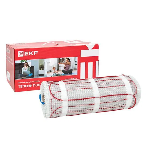 “暖地暖”套装 (地暖垫) 双芯 900W 6sq.m "Уют" PROxima EKF nm2-900-6