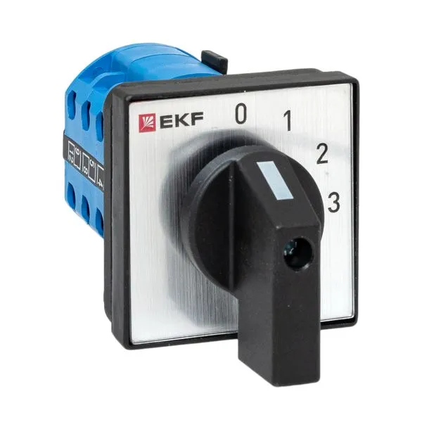 Переключатель кулачковый ПК-1-102 10А 2P «0-1-2-3» EKF PROxima pk-1-102-10