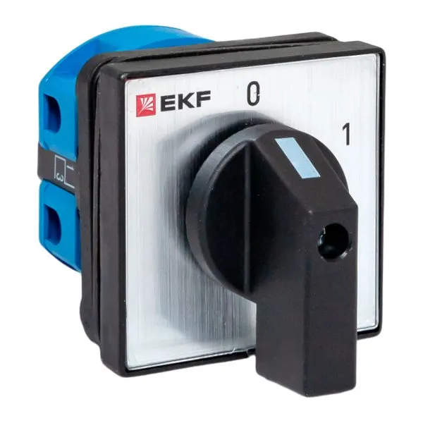 Переключатель кулачковый ПК-1-11 25А 1P «0-1» IP65 EKF pk-1-11-25-65