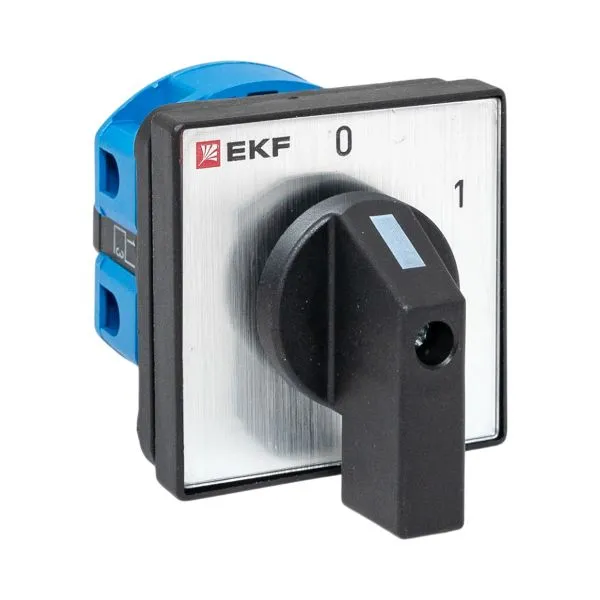 Переключатель кулачковый ПК-1-11 25А 1P "0-1" EKF PROxima pk-1-11-25