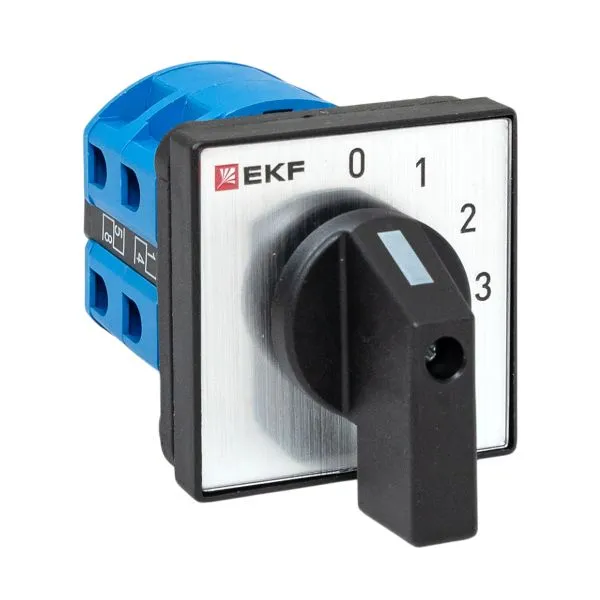 Переключатель кулачковый ПК-1-121 25А 1P «0-1-2-3» EKF PROxima pk-1-121-25