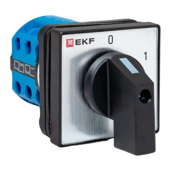 Переключатель кулачковый ПК-1-14 10А 4P «0-1» IP65 EKF pk-1-14-10-65