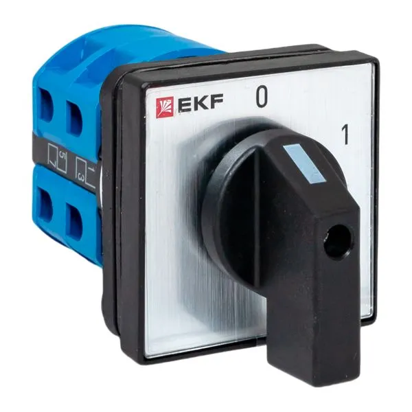 Переключатель кулачковый ПК-1-14 25А 4P «0-1» IP65 EKF pk-1-14-25-65