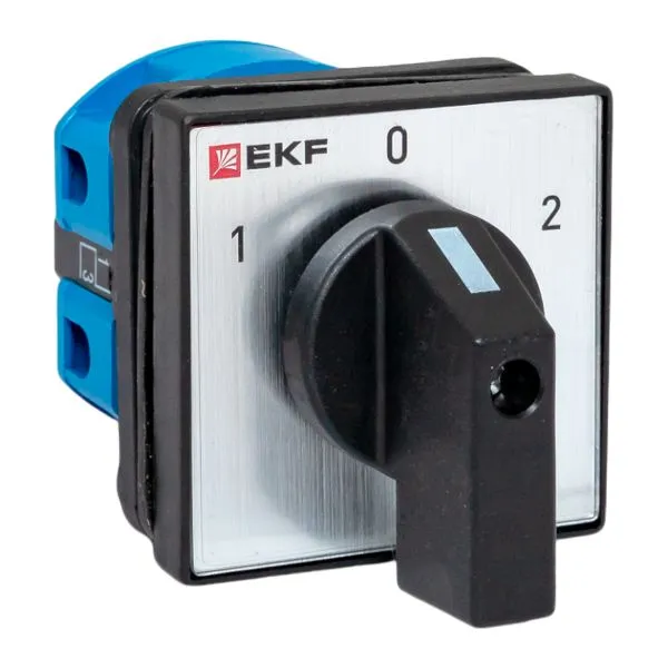Переключатель кулачковый ПК-1-21 25А 1P «1-0-2» IP65 EKF pk-1-21-25-65