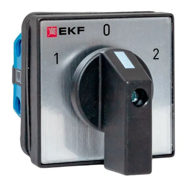 Переключатель кулачковый ПК-1-41 1п 10А "1-0-2" IP65 EKF pk-1-41-10-65
