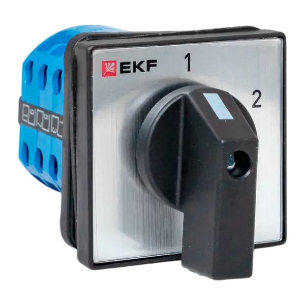 Переключатель кулачковый ПК-1-53 25А 3P «1-2» IP65 EKF pk-1-53-25-65