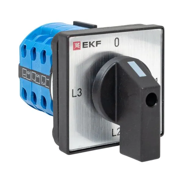 Переключатель кулачковый ПК-1-94 10А 4P для амперметра EKF PROxima pk-1-94-10