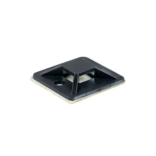 Площадка самоклеящаяся 20х20мм черн. (уп.100шт) EKF plc-20x20-b