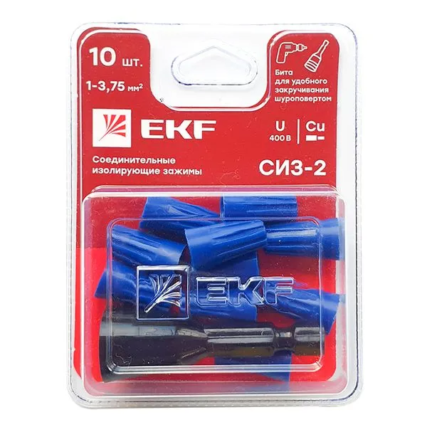 СИЗ-2 (1-3,75mm2) 泡壳包装 (10个) EKF plc-cc-4-b