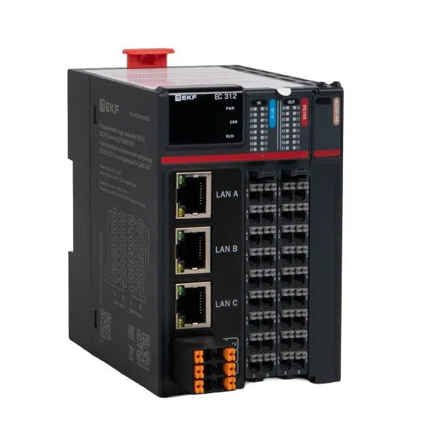 Programmable logic controller (PLC) EC312 sourcing D-CARD EKF PLC-EC312-S-DCD