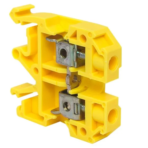 Клемма проходная винтовая JXB 2.5 мм2 желтая EKF plc-jxb-2.5/35y